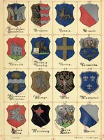 Picture 16 of 16 from Die Wappen der wichtigsten städte Europa's in chromolithographischen abbildungen (1902), leaf 37