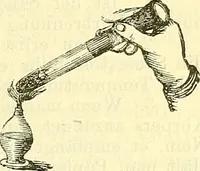 An illustration from Die wissenschaftliche Ausbildung des Apothekerlehrlings und seine Vorbereitung zum Gehülfenexamen : mit Rücksicht auf die neuesten Anforderungen (1884)