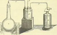 An illustration from Die wissenschaftliche Ausbildung des Apothekerlehrlings und seine Vorbereitung zum Gehülfenexamen : mit Rücksicht auf die neuesten Anforderungen (1884)