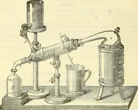 An illustration from Die wissenschaftliche Ausbildung des Apothekerlehrlings und seine Vorbereitung zum Gehülfenexamen : mit Rücksicht auf die neuesten Anforderungen (1884)