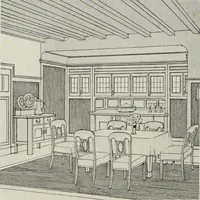 An illustration from Die Wohnung der Neuzeit (1908)