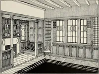 An illustration from Die Wohnung der Neuzeit (1908)