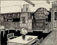 An illustration from Die Wohnung der Neuzeit (1908)