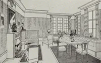 An illustration from Die Wohnung der Neuzeit (1908)