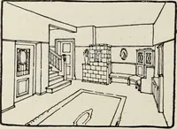 An illustration from Die Wohnung der Neuzeit (1908)