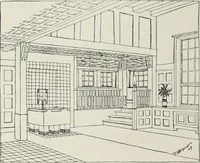 An illustration from Die Wohnung der Neuzeit (1908)