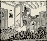 An illustration from Die Wohnung der Neuzeit (1908)