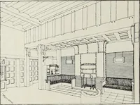 An illustration from Die Wohnung der Neuzeit (1908)