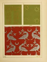 An illustration from Die Zeugdrucke der byzantinischen, romanischen, gothischen und spätern Kunstepochen (1894)