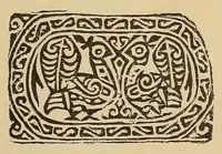 An illustration from Die Zeugdrucke der byzantinischen, romanischen, gothischen und spätern Kunstepochen (1894)