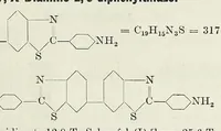 An illustration from Die Zwischenproducte der Teerfarbenfabrikation : ein Tabellenwerke für den praktischen Gebrauch nach der Patentliteratur (1920)