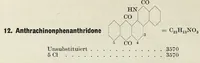 An illustration from Die Zwischenproducte der Teerfarbenfabrikation : ein Tabellenwerke für den praktischen Gebrauch nach der Patentliteratur (1920)