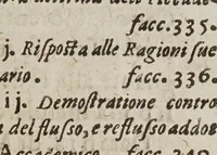 An illustration from Difesa di Scipione Chiaramonti da Cesena al svo Antiticone : e libro delle tre nuoue stelle dall'oppositioni dell'avtore de' due massimi sistemi tolemaico, e copernicano. Nella qvale si sostiene, che la nuoua stella del 72. non fù celeste: si difende Arist. ne' suoi principali dogmi del cielo: si rifiutano i principij della nuoua filosofia, e l'addotto in difesa, e proua del sistema copernicano. -- (1633)