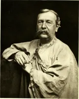 An illustration from The digressions of V., written for his own fun and that of his friends (1910)