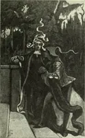 An illustration from The digressions of V., written for his own fun and that of his friends (1910)