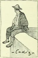 An illustration from The digressions of V., written for his own fun and that of his friends (1910)
