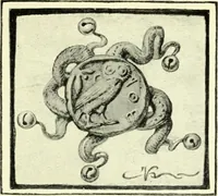 An illustration from The digressions of V., written for his own fun and that of his friends (1910)