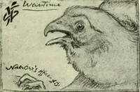 An illustration from The digressions of V., written for his own fun and that of his friends (1910)