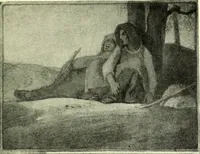 An illustration from The digressions of V., written for his own fun and that of his friends (1910)
