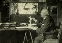 An illustration from The digressions of V., written for his own fun and that of his friends (1910)