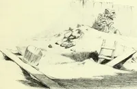 An illustration from The digressions of V., written for his own fun and that of his friends (1910)