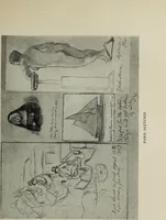 An illustration from The digressions of V. : written for his own fun and that of his friends (1910)