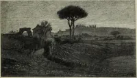 An illustration from The digressions of V. : written for his own fun and that of his friends (1910)