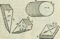 An illustration from Del modo di misvrare : le distantie, le superficie, i corpi, le piante, le prouincie, le prospettiue, & tutte le altre cose terrene, che possono occurrere a gli huomini, secondo le vere regole d'Euclide, & de gli altri piu lodati scrittori (1589)