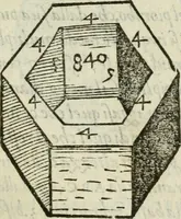 An illustration from Del modo di misvrare : le distantie, le superficie, i corpi, le piante, le prouincie, le prospettiue, & tutte le altre cose terrene, che possono occurrere a gli huomini, secondo le vere regole d'Euclide, & de gli altri piu lodati scrittori (1589)