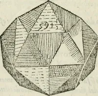An illustration from Del modo di misvrare : le distantie, le superficie, i corpi, le piante, le prouincie, le prospettiue, & tutte le altre cose terrene, che possono occurrere a gli huomini, secondo le vere regole d'Euclide, & de gli altri piu lodati scrittori (1589)