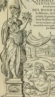 An illustration from Del modo di misvrare : le distantie, le superficie, i corpi, le piante, le prouincie, le prospettiue, & tutte le altre cose terrene, che possono occurrere a gli huomini, secondo le vere regole d'Euclide, & de gli altri piu lodati scrittori (1589)