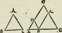 An illustration from Del modo di misvrare : le distantie, le superficie, i corpi, le piante, le prouincie, le prospettiue, & tutte le altre cose terrene, che possono occurrere a gli huomini, secondo le vere regole d'Euclide, & de gli altri piu lodati scrittori (1589)