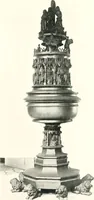 An illustration from Dinanderie: a history and description of mediaeval art work in copper, brass and bronze (1910)