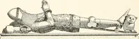 An illustration from Dinanderie: a history and description of mediaeval art work in copper, brass and bronze (1910)