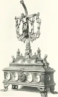 An illustration from Dinanderie: a history and description of mediaeval art work in copper, brass and bronze (1910)