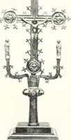 An illustration from Dinanderie: a history and description of mediaeval art work in copper, brass and bronze (1910)