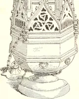 An illustration from Dinanderie: a history and description of mediaeval art work in copper, brass and bronze (1910)