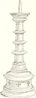 An illustration from Dinanderie: a history and description of mediaeval art work in copper, brass and bronze (1910)