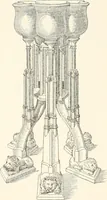 An illustration from Dinanderie: a history and description of mediaeval art work in copper, brass and bronze (1910)