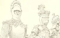 An illustration from Dinanderie: a history and description of mediaeval art work in copper, brass and bronze (1910)