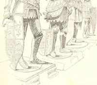 An illustration from Dinanderie: a history and description of mediaeval art work in copper, brass and bronze (1910)