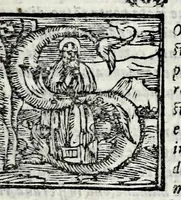 An illustration from Di Nicolao Granvcci di Lvcca l'eremita, la carcere, e'l diporto : opera nella quale si contengano nouelle & altre cose morali : con vn breve compendio de' fatti più notabili de' turchi sin' a tutto l'anno 1566 : la vita del Tambvrlano, di Scanderbeg, l'origine de' Cauallieri Hospitalari di Gierusalen, & la descrittione dell'isola di Malta .. (1569)
