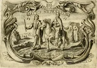 An illustration from D. Ioannis de Solorzano Pereira ... Emblemata centum, regio politica : ligneis laminis affabre caelata, vividisque et limitatis carminibus explicata, & singularibus commentarijs affatim illustrata : quibus, quicquid ad regum institutionem, et rectam reip. administrationem conducere & pertinere videtur, summo studio disseritur ... : cum quadruplici indice absolutissimo .. (1653)