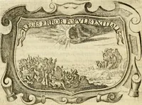 An illustration from D. Ioannis de Solorzano Pereira ... Emblemata centum, regio politica : ligneis laminis affabre caelata, vividisque et limitatis carminibus explicata, & singularibus commentarijs affatim illustrata : quibus, quicquid ad regum institutionem, et rectam reip. administrationem conducere & pertinere videtur, summo studio disseritur ... : cum quadruplici indice absolutissimo .. (1653)