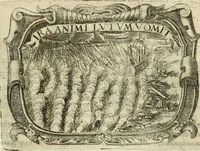 Picture 82 of 193 from D. Ioannis de Solorzano Pereira ... Emblemata centum, regio politica : ligneis laminis affabre caelata, vividisque et limitatis carminibus explicata, & singularibus commentarijs affatim illustrata : quibus, quicquid ad regum institutionem, et rectam reip. administrationem conducere & pertinere videtur, summo studio disseritur ... : cum quadruplici indice absolutissimo .. (1653), leaf 336