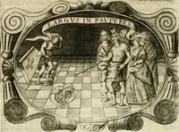 Picture 86 of 193 from D. Ioannis de Solorzano Pereira ... Emblemata centum, regio politica : ligneis laminis affabre caelata, vividisque et limitatis carminibus explicata, & singularibus commentarijs affatim illustrata : quibus, quicquid ad regum institutionem, et rectam reip. administrationem conducere & pertinere videtur, summo studio disseritur ... : cum quadruplici indice absolutissimo .. (1653), leaf 359