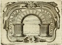 Picture 98 of 193 from D. Ioannis de Solorzano Pereira ... Emblemata centum, regio politica : ligneis laminis affabre caelata, vividisque et limitatis carminibus explicata, & singularibus commentarijs affatim illustrata : quibus, quicquid ad regum institutionem, et rectam reip. administrationem conducere & pertinere videtur, summo studio disseritur ... : cum quadruplici indice absolutissimo .. (1653), leaf 424