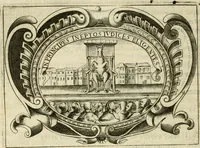 An illustration from D. Ioannis de Solorzano Pereira ... Emblemata centum, regio politica : ligneis laminis affabre caelata, vividisque et limitatis carminibus explicata, & singularibus commentarijs affatim illustrata : quibus, quicquid ad regum institutionem, et rectam reip. administrationem conducere & pertinere videtur, summo studio disseritur ... : cum quadruplici indice absolutissimo .. (1653)