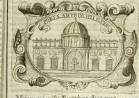 An illustration from D. Ioannis de Solorzano Pereira ... Emblemata centum, regio politica : ligneis laminis affabre caelata, vividisque et limitatis carminibus explicata, & singularibus commentarijs affatim illustrata : quibus, quicquid ad regum institutionem, et rectam reip. administrationem conducere & pertinere videtur, summo studio disseritur ... : cum quadruplici indice absolutissimo .. (1653)