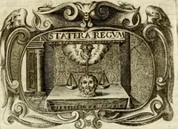 Picture 120 of 193 from D. Ioannis de Solorzano Pereira ... Emblemata centum, regio politica : ligneis laminis affabre caelata, vividisque et limitatis carminibus explicata, & singularibus commentarijs affatim illustrata : quibus, quicquid ad regum institutionem, et rectam reip. administrationem conducere & pertinere videtur, summo studio disseritur ... : cum quadruplici indice absolutissimo .. (1653), leaf 544